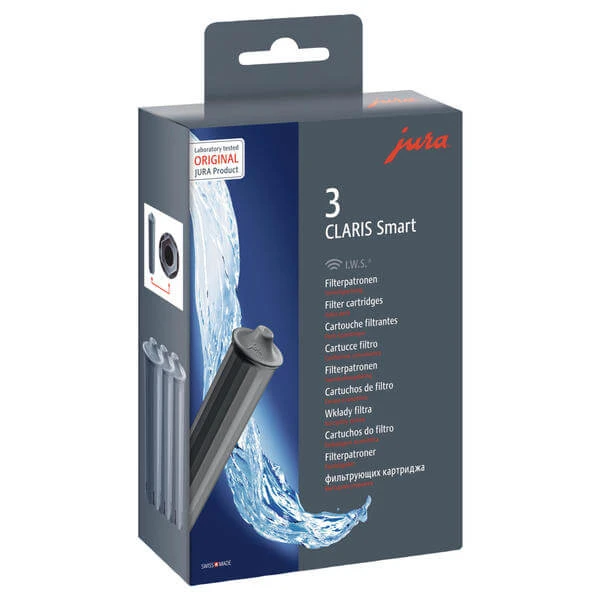 Cartouche Filtrante CLARIS Smart 3 Pièce - JURA Produits D'entretien 3 Cartouche Filtrante CLARIS Smart 3 Pièce - JURA Produits D'entretien
