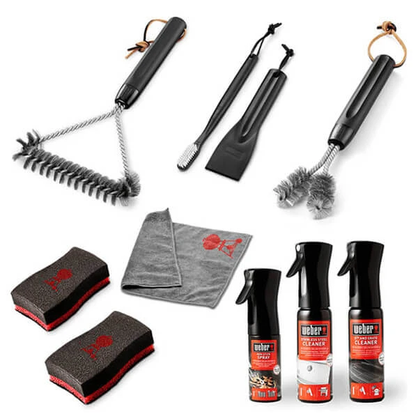 Kit De Nettoyage Bbq Gaz Inox - Accessoires Pour Grils Weber 3 Kit De Nettoyage Bbq Gaz Inox - Accessoires Pour Grils Weber