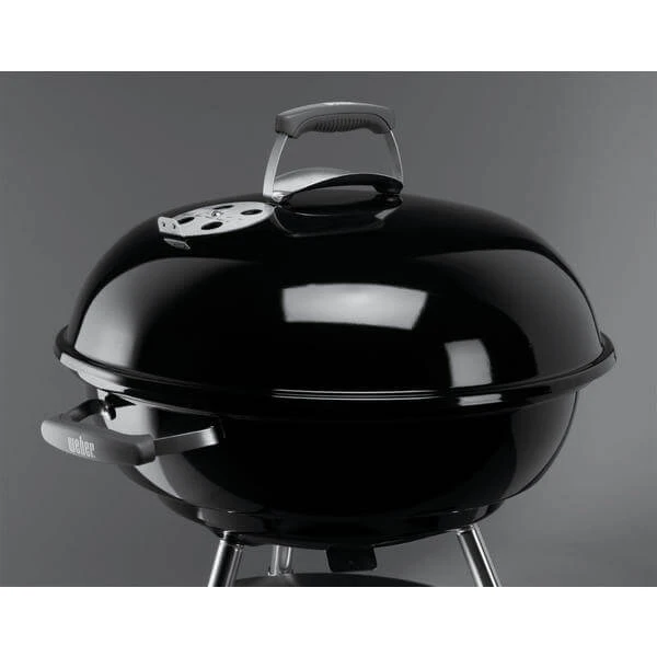 Compact Kettle 57cm, Black - Weber Grils Au Charbon De Bois 4 Compact Kettle 57cm, Black - Weber Grils Au Charbon De Bois – Image 2