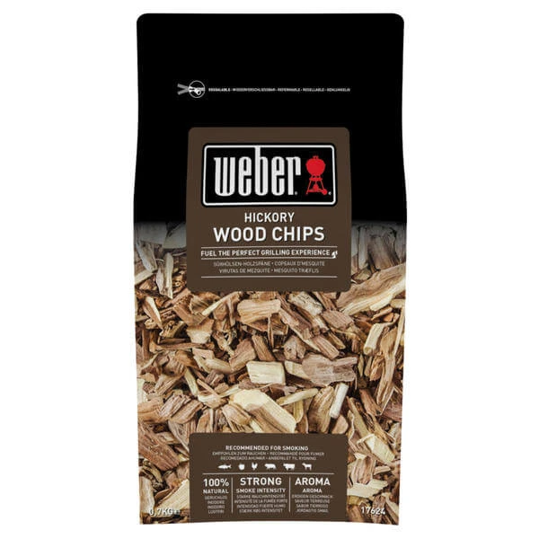 Copeauc De Fumage Hickory - Accessoires Pour Grils Weber 3 Copeauc De Fumage Hickory - Accessoires Pour Grils Weber