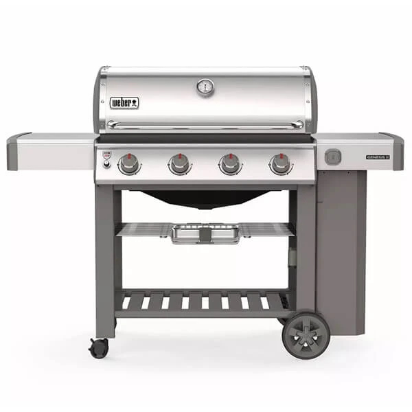 Genesis II S-410 GBS, Acier Inoxydable - Weber Grils à Gaz 2 Genesis II S-410 GBS, Acier Inoxydable - Weber Grils à Gaz