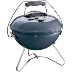 Smokey Joe Premium Slate Blue - Weber Grils Au Charbon De Bois